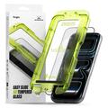 iPhone 17 Pro Max/18 Pro Max Ringke Easy Slide AR gehard glazen schermbeschermer - 9H - Zwarte rand