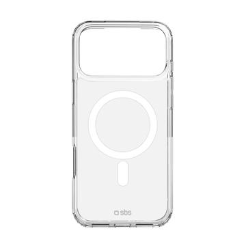 iPhone 17 Pro Max SBS Extreme Mag D3O MagSafe hoesje - Doorzichtig