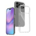 iPhone 17 Pro Max Krasbestendig Hybride Hoesje - Doorzichtig