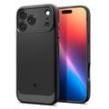iPhone 17 Pro Max Spigen Rugged Armor Mag TPU Hoesje - Zwart