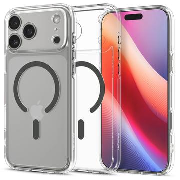 iPhone 17 Pro Max Spigen Ultra Hybrid Mag Hoesje - Grafiet / Doorzichtig