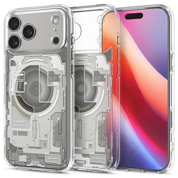 iPhone 17 Pro Max Spigen Ultra Hybrid Mag Hoesje - Natural Titanium / Zero One