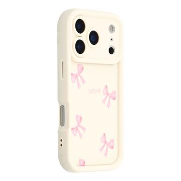 iPhone 17 Pro Max Stijlvol Schokbestendig TPU Hoesje met Opstaande Randen