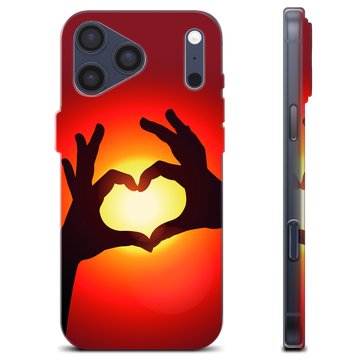 iPhone 17 Pro Max TPU-hoesje - Hart Silhouet