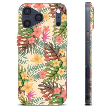 iPhone 17 Pro Max TPU-hoesje - Roze Bloemen
