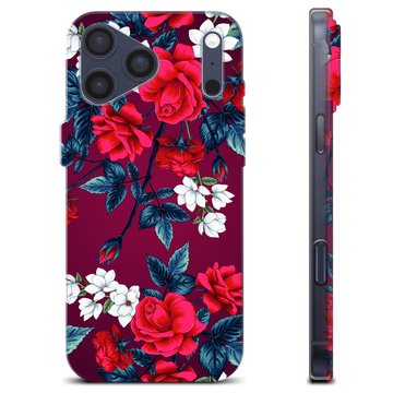 iPhone 17 Pro Max TPU-hoesje - Vintage Bloemen