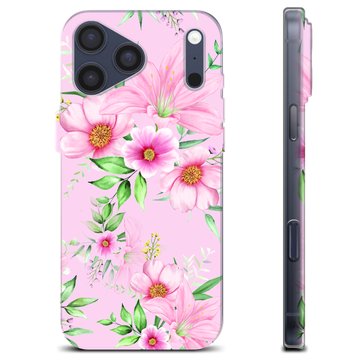 iPhone 17 Pro Max TPU-hoesje - Aquarel Bloemen