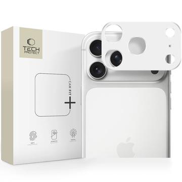 iPhone 17 Pro Max Tech-Protect Camalloy Fit+ Aluminium Camerabeveiliging - Zilver