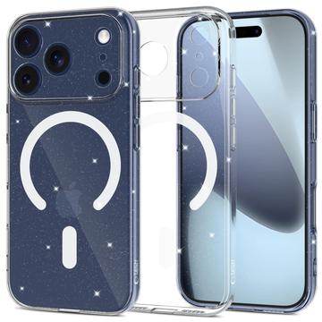 iPhone 17 Pro Max Tech-Protect FlexAir Glitter MagSafe TPU Hoesje - Doorzichtig