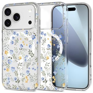 iPhone 17 Pro Max Tech-Protect FlexAir MagSafe TPU Hoesje - Lentebloemen