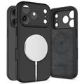 iPhone 17 Pro Max Tech-Protect Vloeibare siliconen hoesje - MagSafe compatibel - Zwart