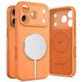 iPhone 17 Pro Max Tech-Protect Vloeibare siliconen hoesje - MagSafe compatibel - Kosmisch Oranje