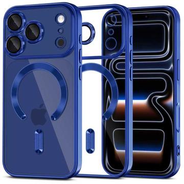 iPhone 17 Pro Max Tech-Protect MagFlex hoesje - MagSafe compatibel - Helder / Diepblauw