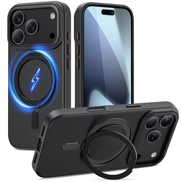 iPhone 17 Pro Max Tech-Protect MagRing MagSafe hoesje - matzwart