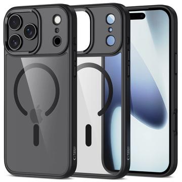 iPhone 17 Pro Max Tech-Protect Magmat Cover - MagSafe-compatibel - Zwart / Doorzichtig