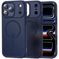 iPhone 17 Pro Max Tech-Protect Magmat Cover - MagSafe-compatibel - Diepblauw