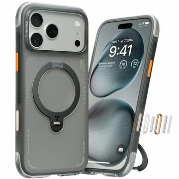 iPhone 17 Pro Max Torras Ostand Q3 Air MagSafe hoesje - Zwart