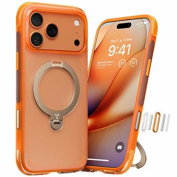 iPhone 17 Pro Max Torras Ostand Q3 Air MagSafe hoesje - Oranje