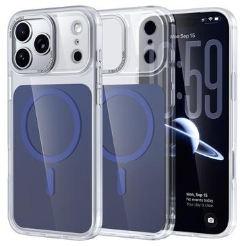 iPhone 17 Pro Max Tweekleurig hybride hoesje - MagSafe-compatibel - Blauw