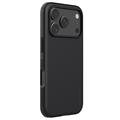 iPhone 17 Pro Nillkin Super Frosted Shield Pro Hybride Hoesje - Zwart