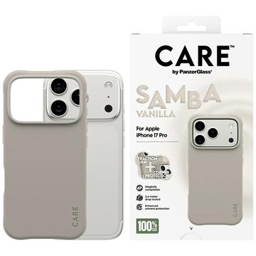 iPhone 17 Pro PanzerGlass Care Fashionable Samba Hoesje - MagSafe Compatibel - Vanille