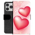 iPhone 17 Pro Premium Portemonnee Hoesje - Liefde