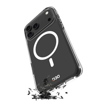 iPhone 17 Pro Puro Impact Clear D3O Hybrid hoesje - MagSafe-compatibel - Transparant