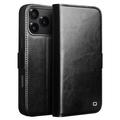iPhone 17 Pro Qialino Classic Wallet Leren Hoesje