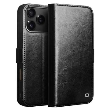 iPhone 17 Pro Qialino Classic Wallet Leren Hoesje