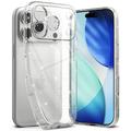 iPhone 17 Pro Ringke Air Glitter TPU Hoesje - Doorzichtig