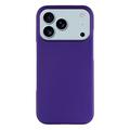 iPhone 17 Pro Geruberiseerd Kunststof Hoesje - Paars