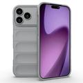 iPhone 17 Pro Rugged TPU Hoesje - Lichtgrijs