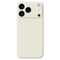 iPhone 17 Pro Schokbestendig Silicone Hoesje - Beige