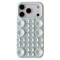 iPhone 17 Pro siliconen hoesje met zuignap - Groen