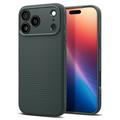 iPhone 17 Pro Spigen Liquid Air TPU Hoesje - Afgrond Groen