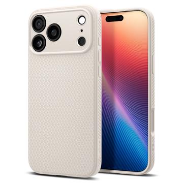 iPhone 17 Pro Spigen Liquid Air TPU Hoesje - Natuurlijk titanium