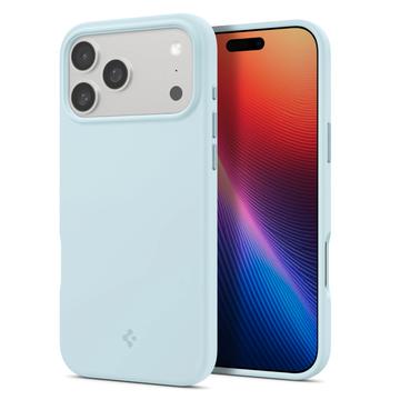 iPhone 17 Pro Spigen Silicone Fit MagFit hoesje - Lichtblauw
