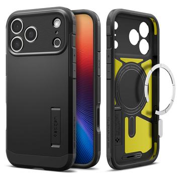 iPhone 17 Pro Spigen Tough Armor T Mag Hoesje - Zwart