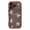 iPhone 17 Pro Stijlvol Schokbestendig TPU Hoesje met Opstaande Randen