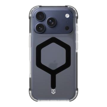 iPhone 17 Pro Tactical MagForce Hexagon hoesje - MagSafe compatibel - Zwart / Doorzichtig