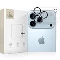 iPhone 17 Pro Tech-Protect Cam Fit+ Camera Beschermer van Gehard Glas - Helder