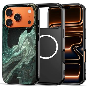 iPhone 17 Pro Tech-Protect Lamano MagSafe hoesje - Groene aura