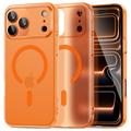 iPhone 17 Pro Tech-Protect MagSlim MagSafe hoesje - Mat / Kosmisch Oranje