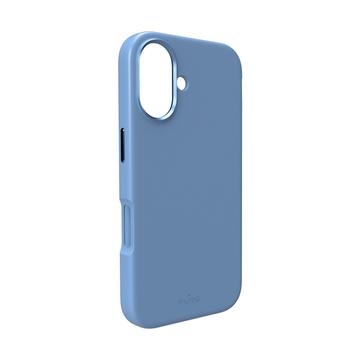 iPhone 17 Puro Icon Mag Pro Siliconen Hoesje - Blauw