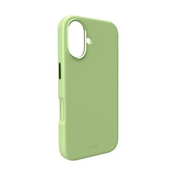 iPhone 17 Puro Icon Mag Pro Siliconen Hoesje - Groen