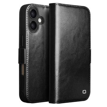 iPhone 17 Qialino Classic Wallet Leren Hoesje