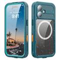 iPhone 17 Redpepper IP68 Magnetisch Waterdicht Hoesje - Blauw