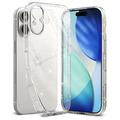 iPhone 17 Ringke Air Glitter TPU Hoesje - Doorzichtig