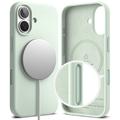 iPhone 17 Ringke Vloeibare Siliconen MagSafe Hoesje - Zachte munt
