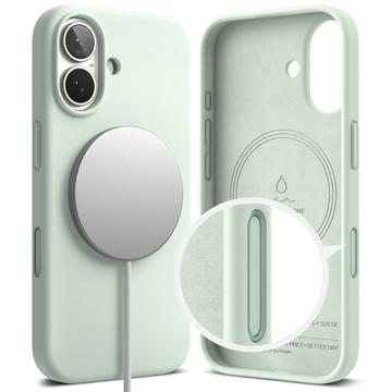 iPhone 17 Ringke Vloeibare Siliconen MagSafe Hoesje - Zachte munt